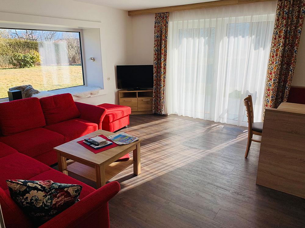 Ferienappartements in Lam Bayer. Wald